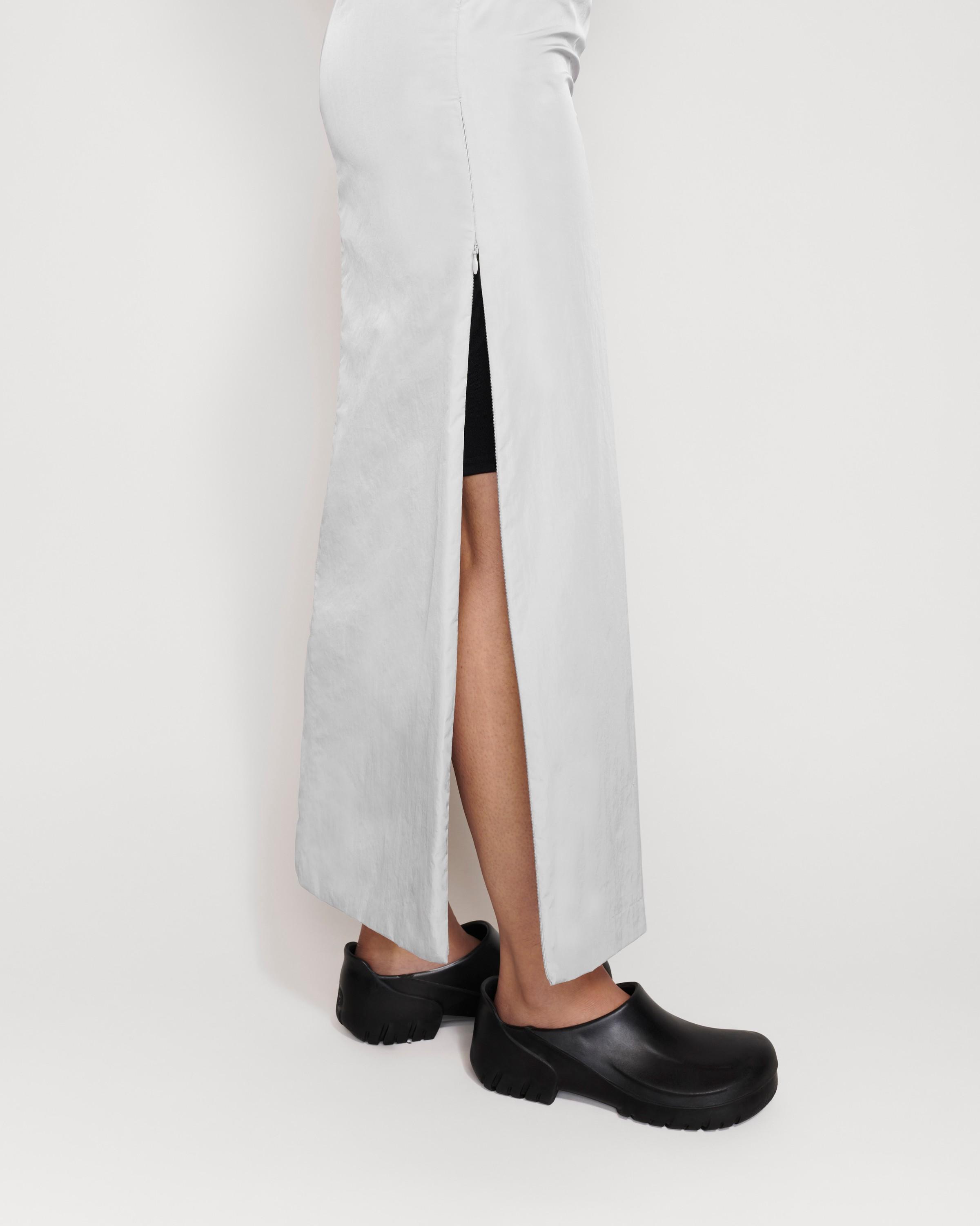 Nylon Maxi Skirt 3