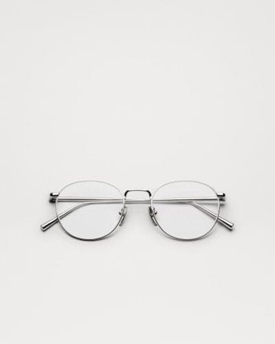 ラウンド メガネ チタニウムフレーム ⚜️✨✨メタル silver ✨✨✨ シルバー系 日本製 銀縁メガネフレーム｜メガネショップ曽我 ラウンド