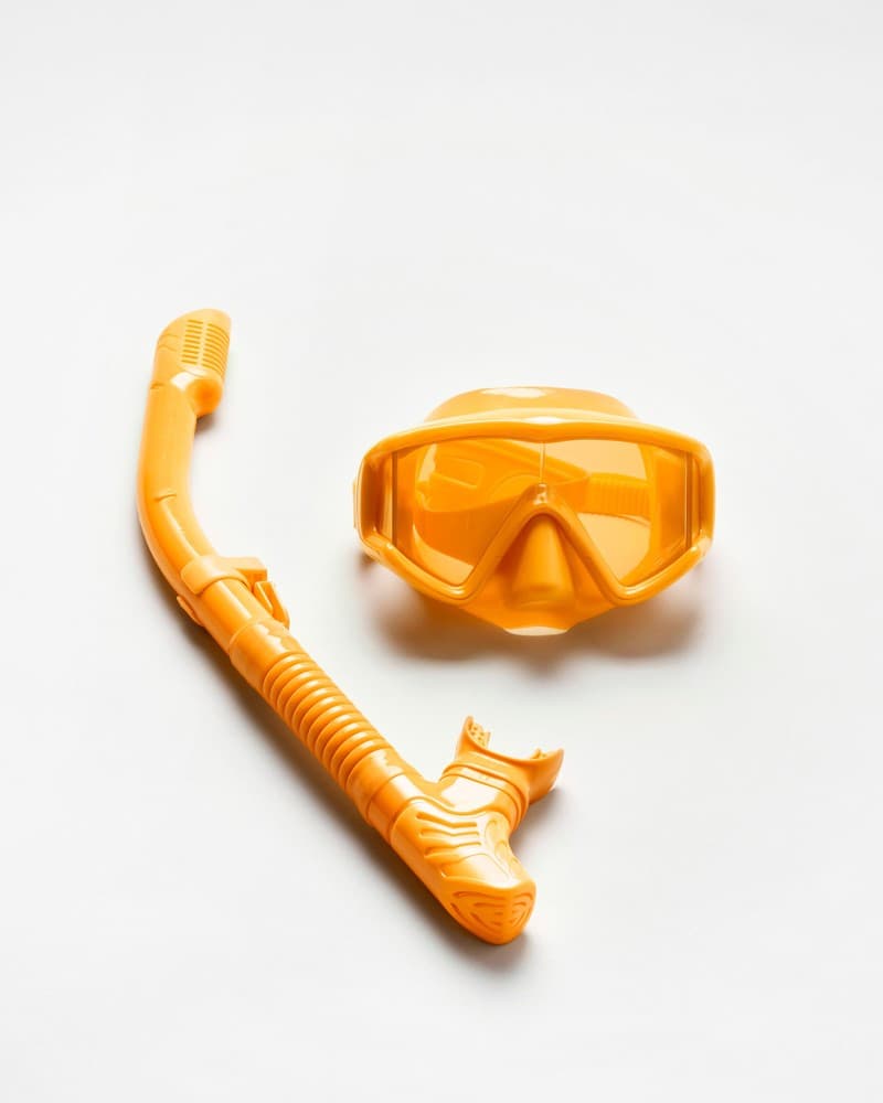 Scuba Mask Orange