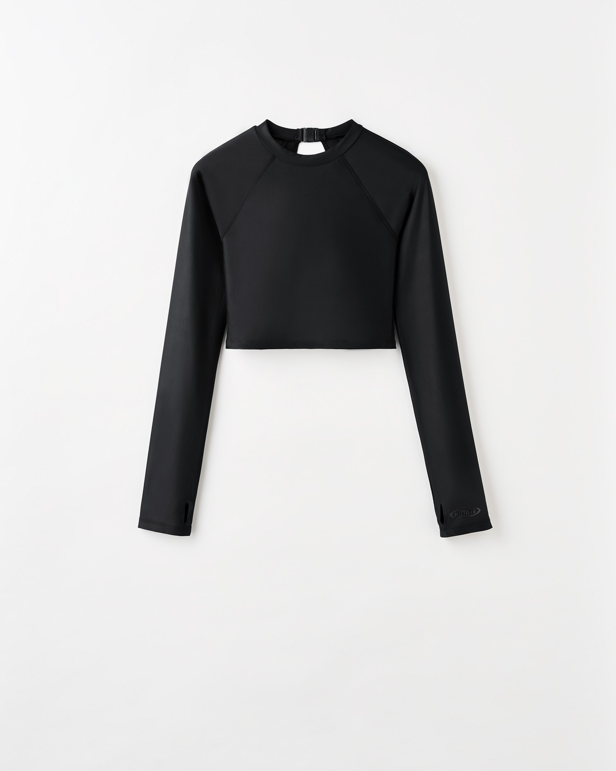 Chimi Open Back Top In Black
