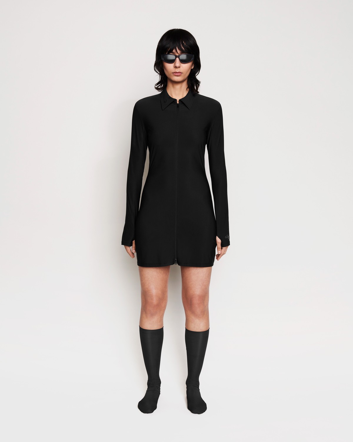 CHIMI DOUBLE-ZIP DRESS
