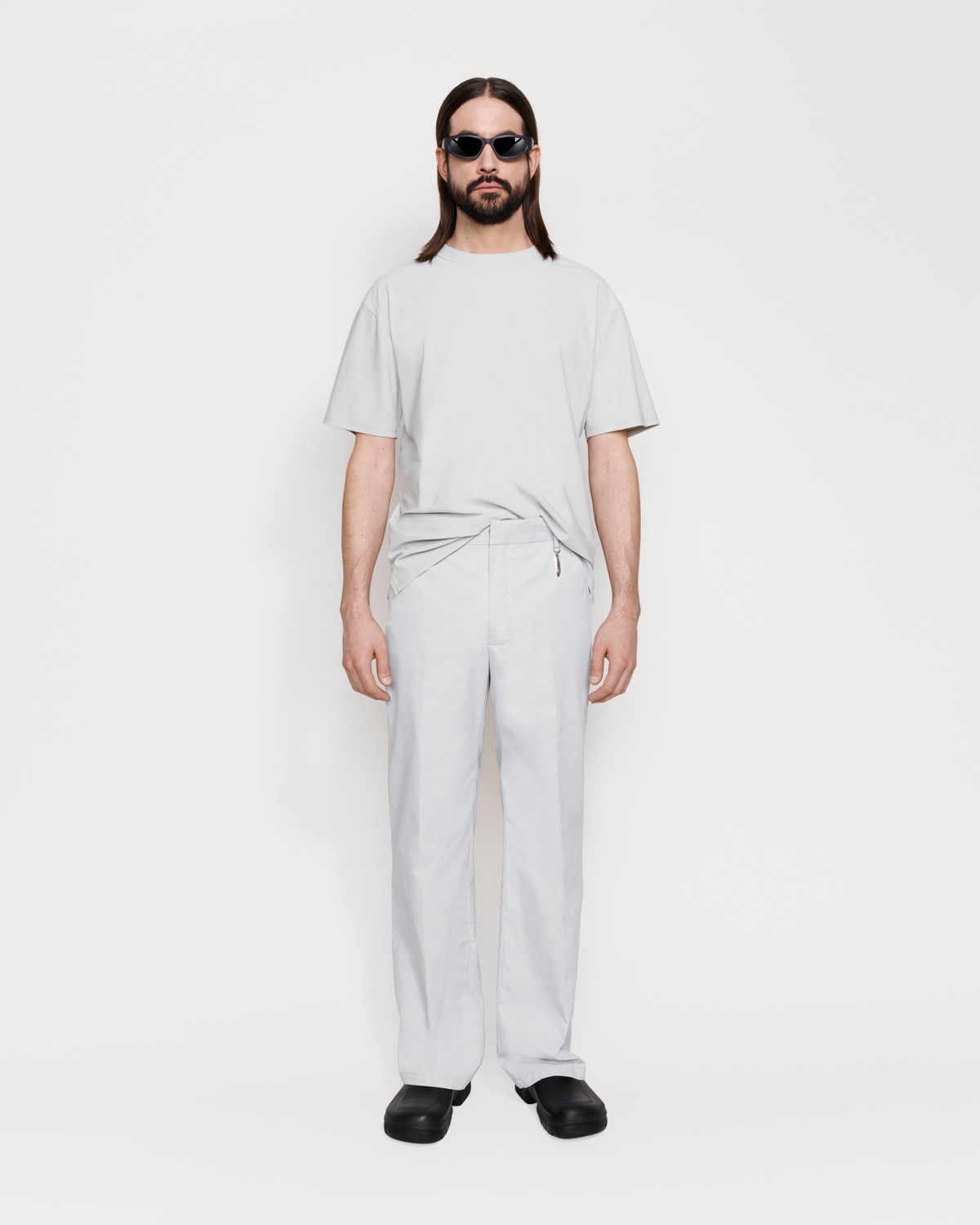 CHIMI TAILORED NYLON TROUSERS
