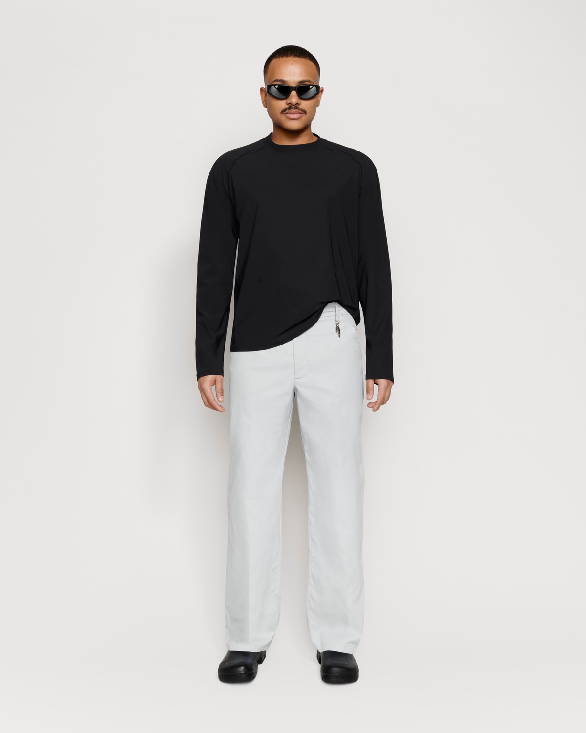 CHIMI TAILORED NYLON TROUSERS