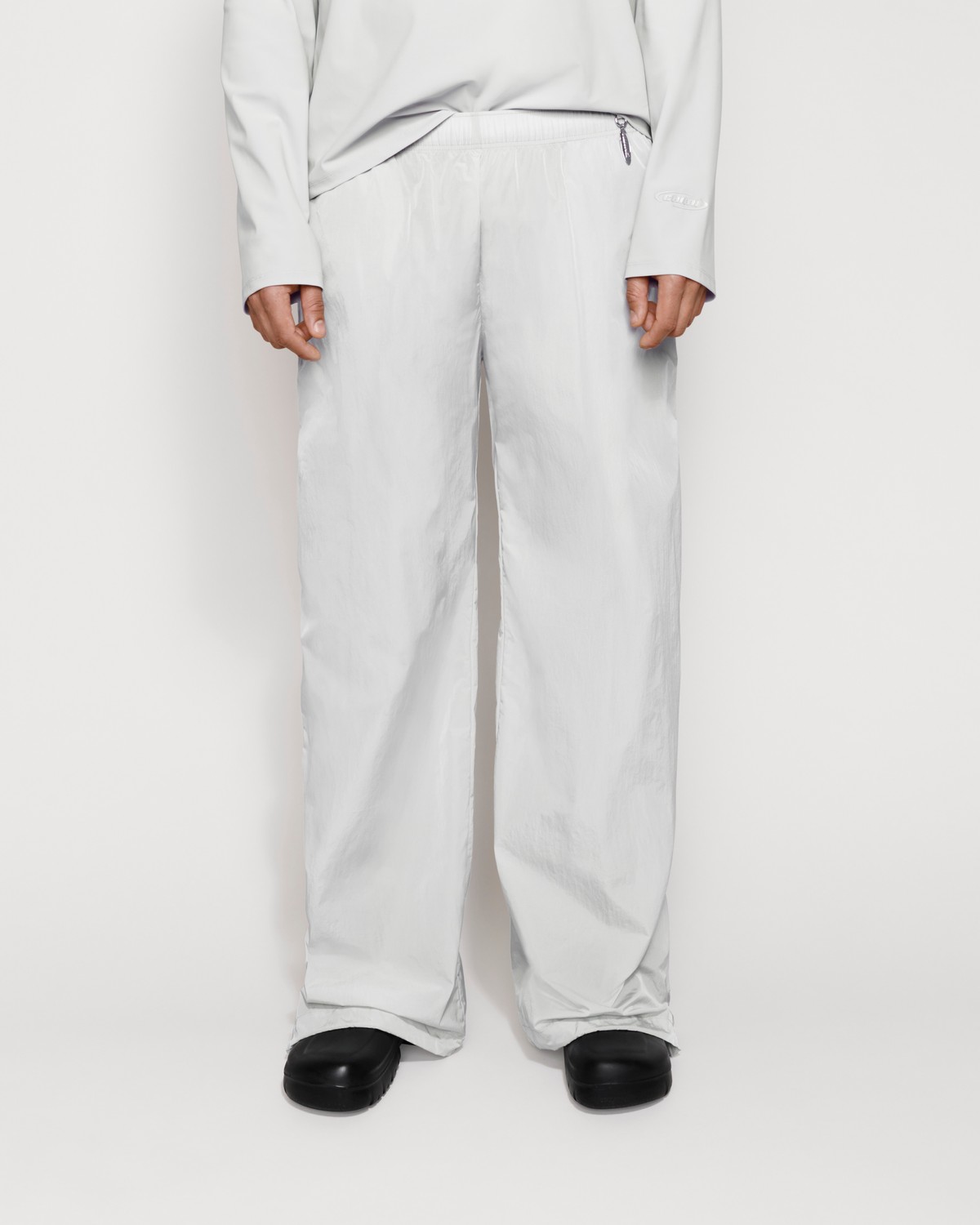 CHIMI NYLON DRAWSTRING TROUSERS
