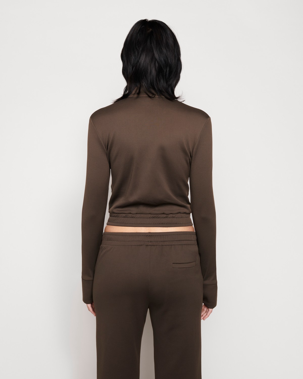 CHIMI FITTED JERSEY JACKET