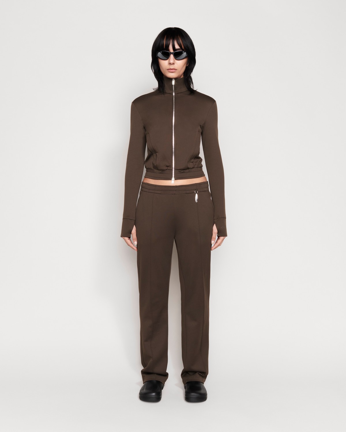 CHIMI FITTED JERSEY JACKET