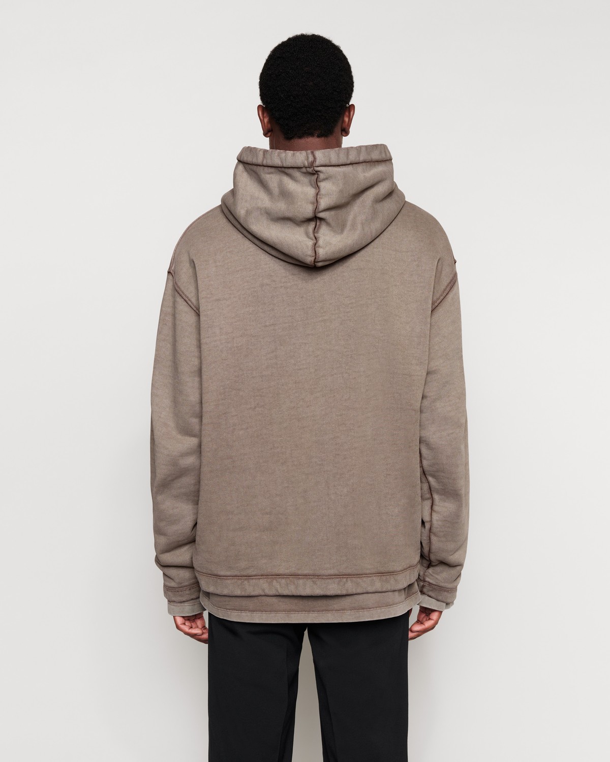 Chimi Hooded Sweatshirt In Brown