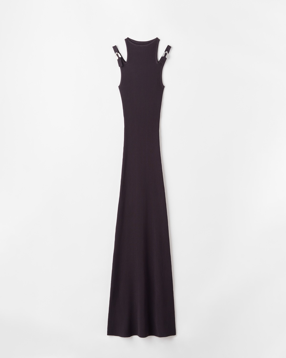 Chimi Knitted Dress In Brown