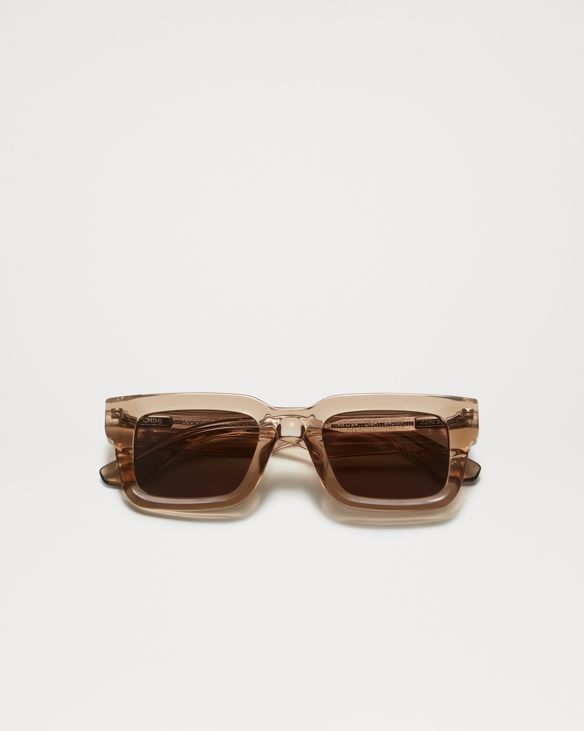 Miyya Sunglasses - Paarl/Dark Brown Frame With Polycarbonate Lenses (51mm Width) - View #2