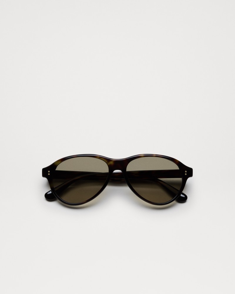CHIMI - Louis サングラス Chimi Louis Sunglasses in Black & Brown Yellow | REVOLVE