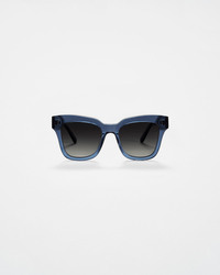 GORGEOUS Mirrored \'Chimi\' Sunglasses in Acai #001 (translucent blue) Chimi | Accessories | Chimi Sunglasses In Acai 0 | Poshmark main image 3