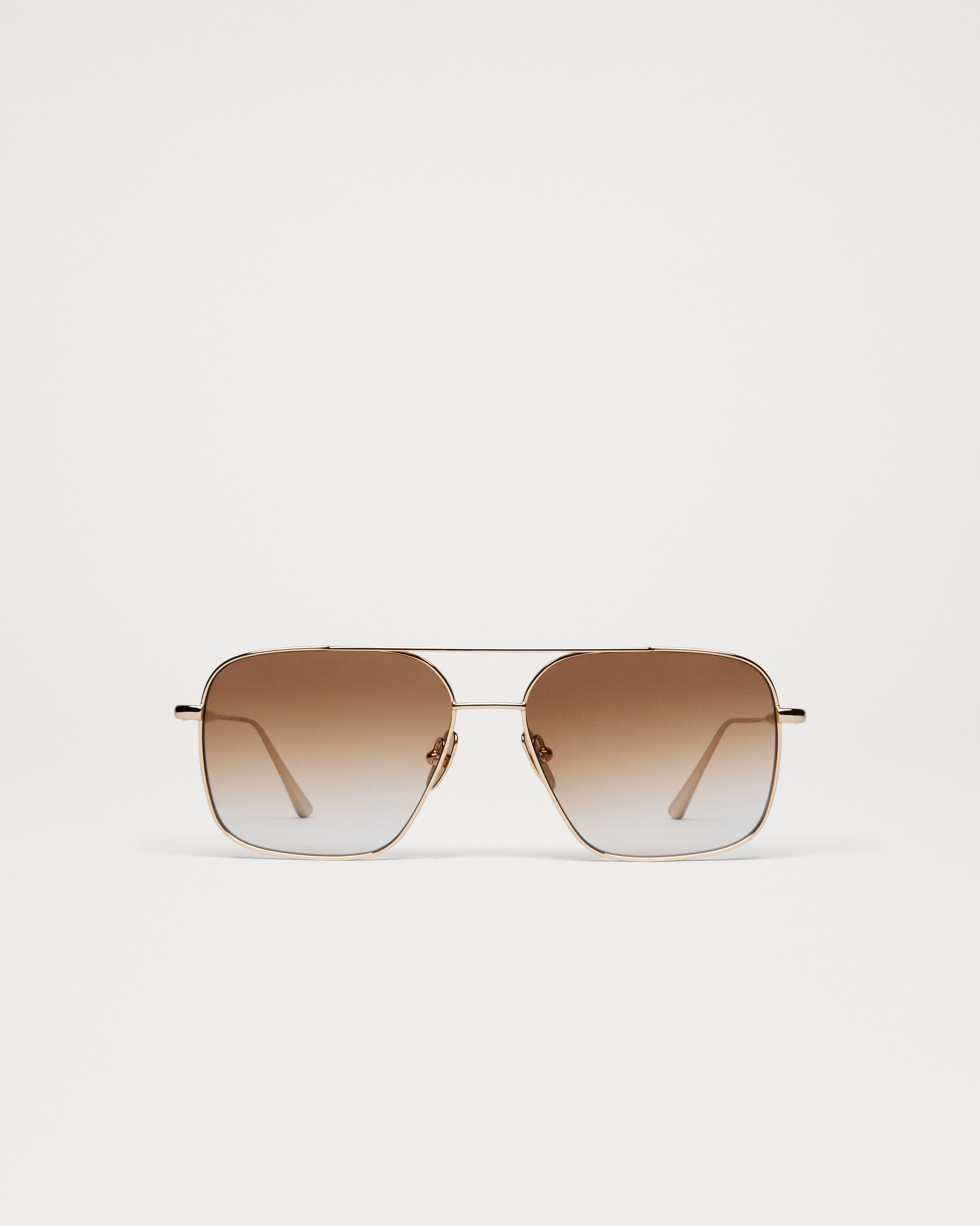 BRAND NEW NWT Aviator Gold Tone Frame Sunglasses Gold NEW AVIATOR Sunglasses Sunglasses | eyecarecenter main image 4